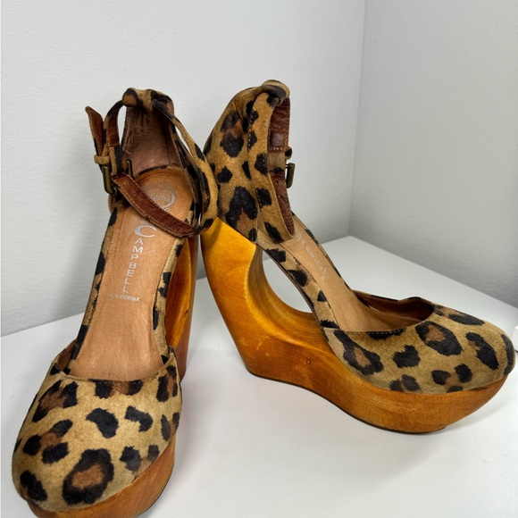 Jeffrey Campbell Leopard Rockette Size 8 - Picture 4 of 4